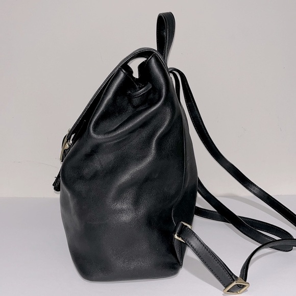 {NEW} Coach Backpack Soft Black Leather - Picture 6 of 12